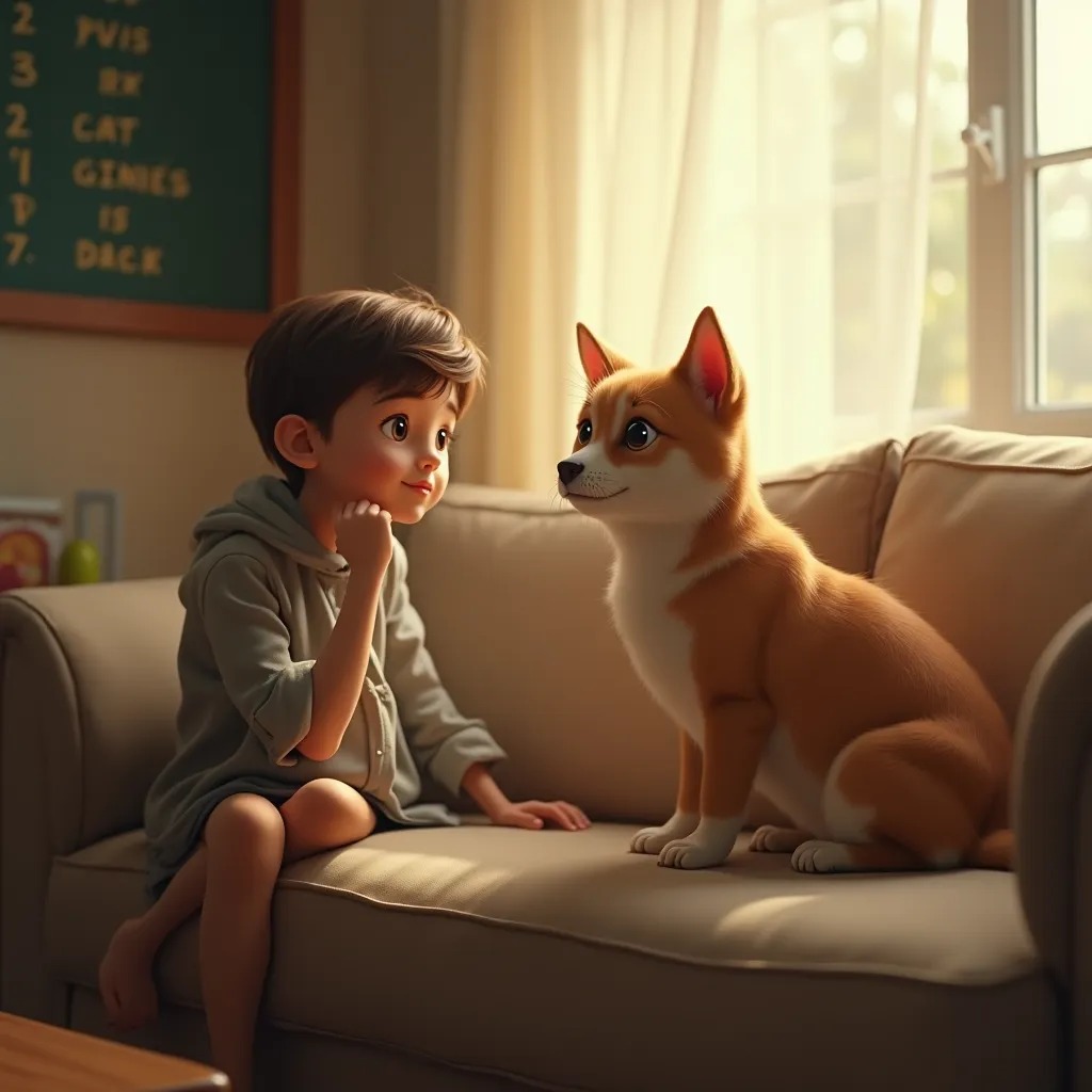 The cat, on the other hand, has a detailed ranking system for every human in the house. Dad is #1 because he gives extra trea