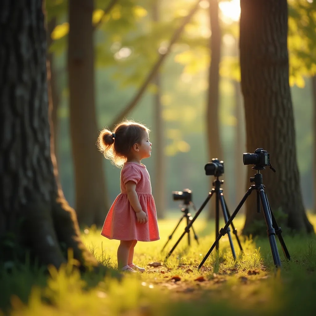 A little girl claimed she saw them move. 'They're shy,' she said. 'Like the game where you freeze. They just want to find the