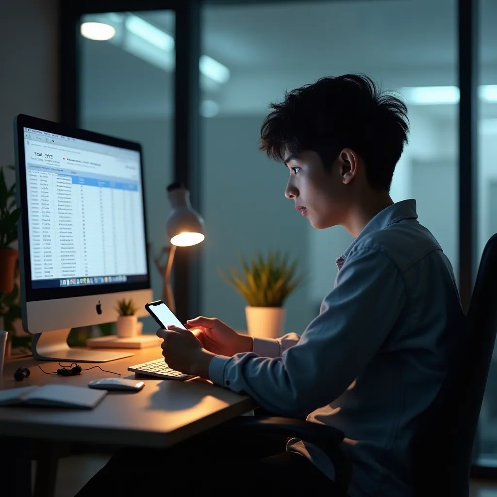 Phone buzzes. Unknown number. 'Hey, it's you at 17. Did we become an astronaut? Please say yes.' I stare at my accounting spr