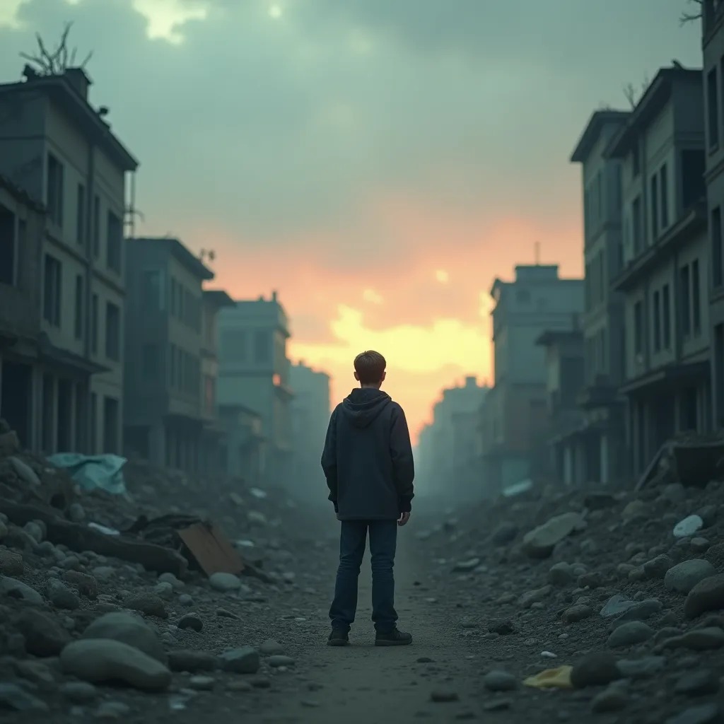 Hayal et: Kıyamet kopmuş fakat dünyada 1 tek sen canlı kalmışsın. Neler yapardın?