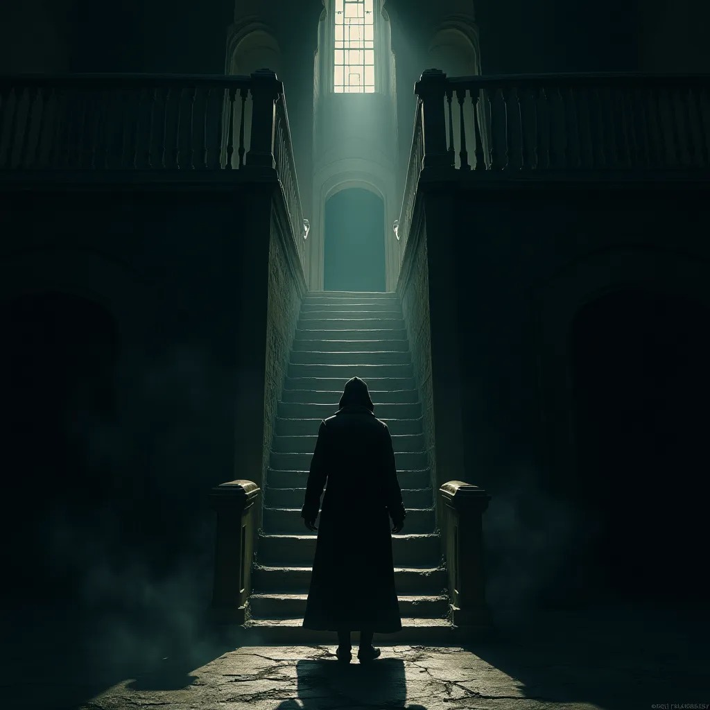 Hayal et: Evinin tabanında bir kapı keşfettin ve açtığında dibini görmediğin kadar derine inen bir merdiven olduğunu keşfediy