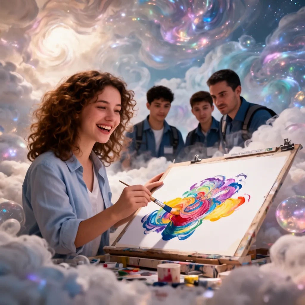 We formed dream brigades, infiltrating empty minds with vibrant landscapes. A new profession emerged: dream architects, craft