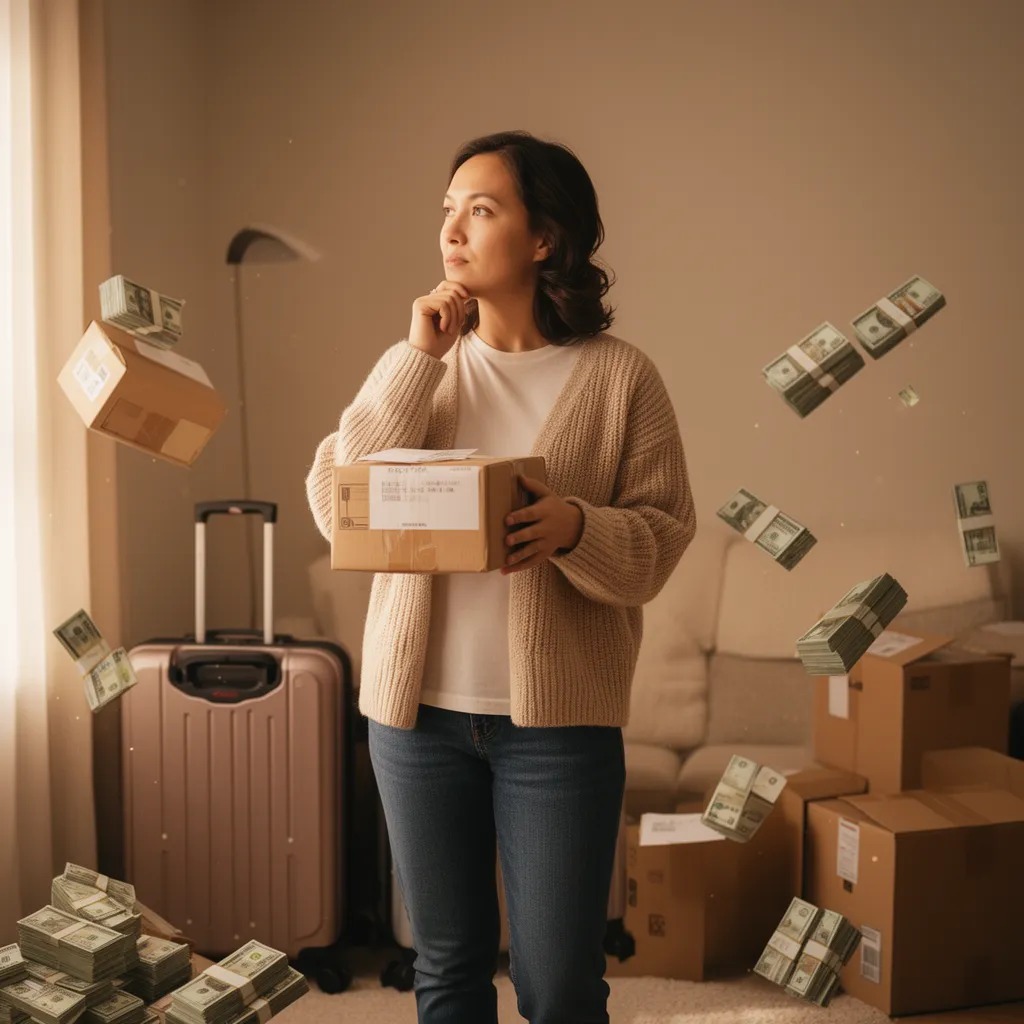 ama sonsuz paran var, o yüzden bir şey almak için bir yere gitmene gerek yok. Hayal ettiğin her şey sana geliyor.