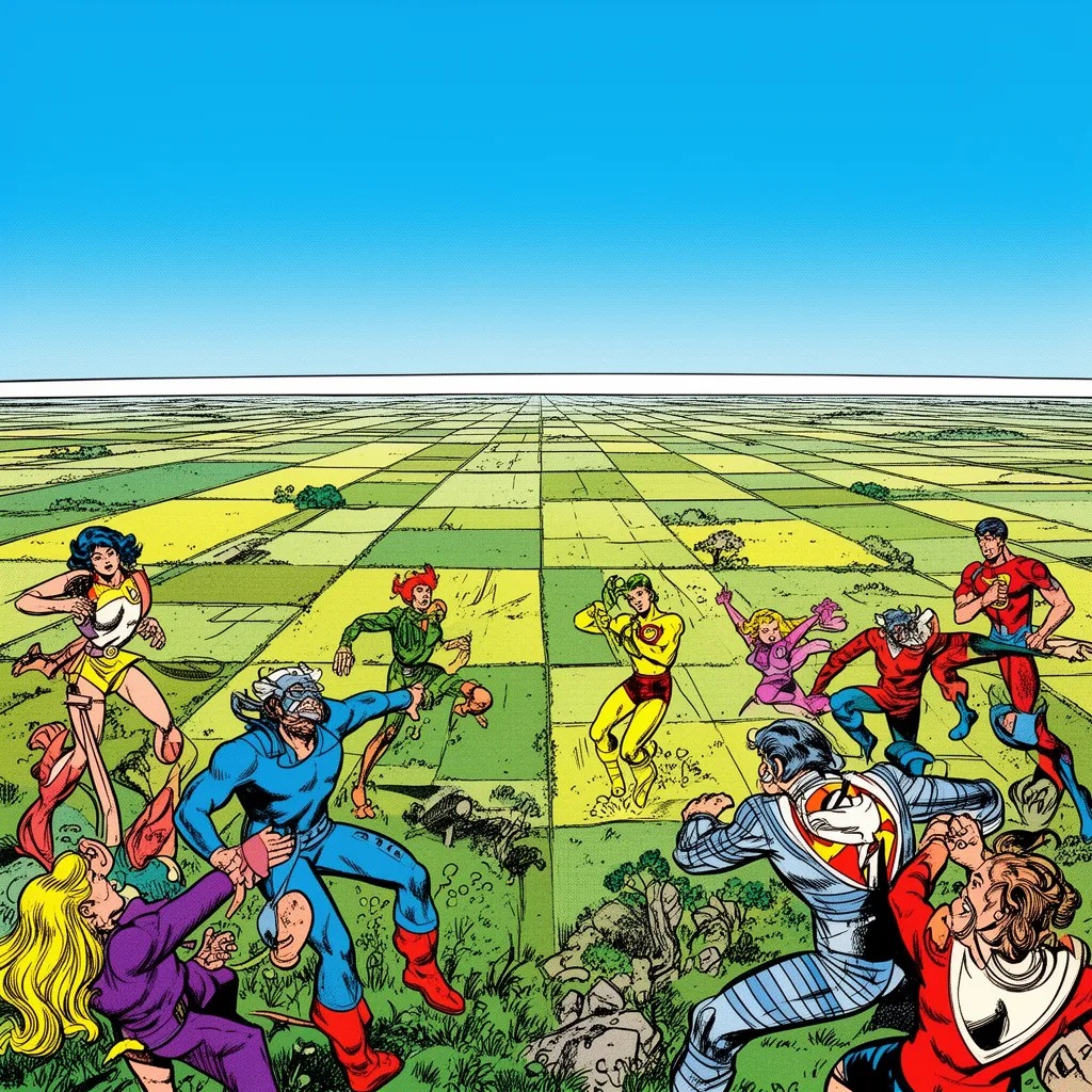 Hayal et: Dünyanın dümdüz olduğu bir evren.