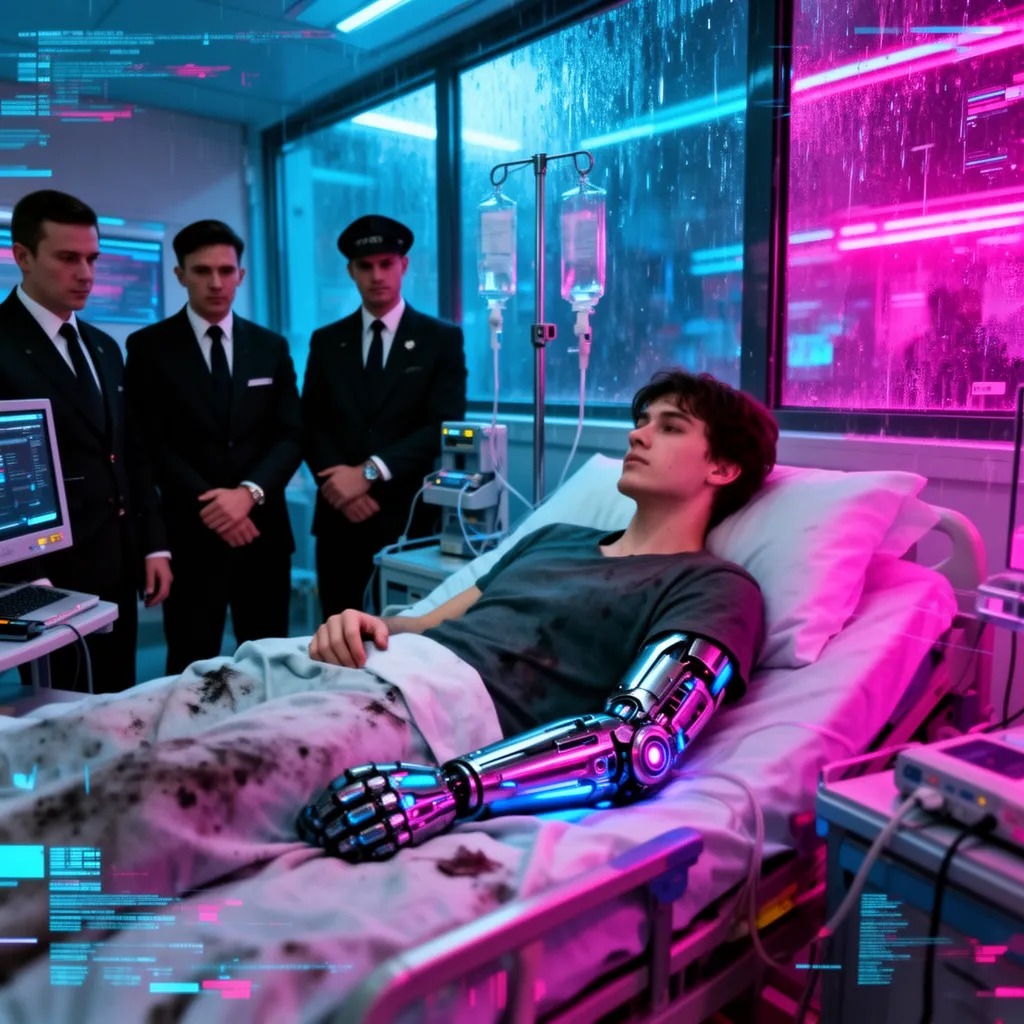 Sonradan farkına varıyorsun. Devletin gizli bir çalışmasına almışlar seni ve artık biyoniksin.