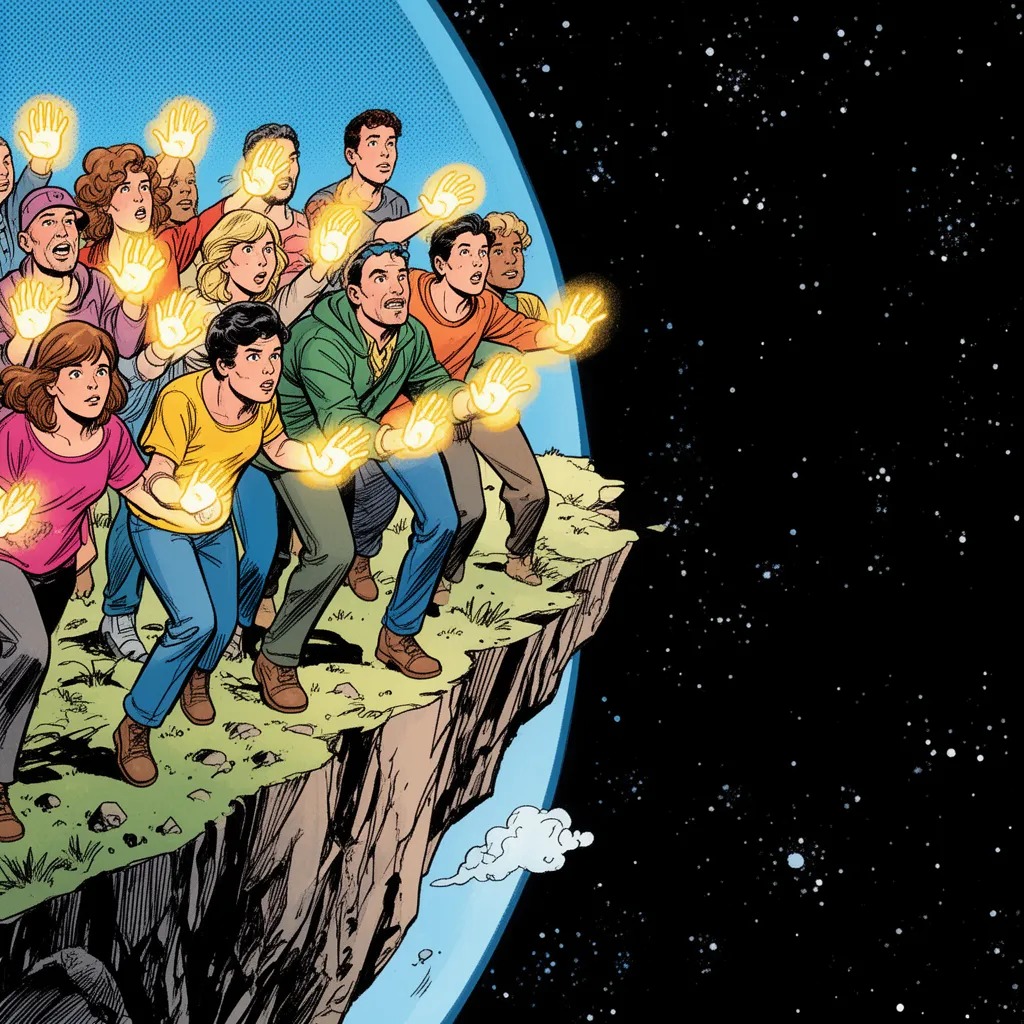 dünyanın sonundan ya düşersek.