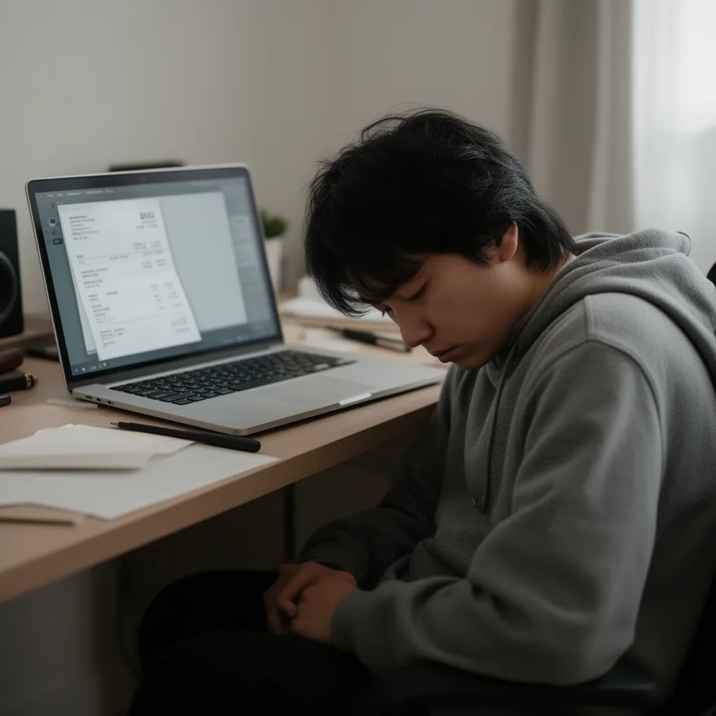 Para gelince hesap umutlanıyor,
fatura düşünce koltuğa çöküyor.
Bildirim sesi bile değişmiş: nakit değil, hüzün.