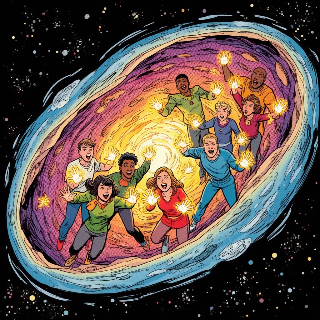 İçlerine giriyoruz.