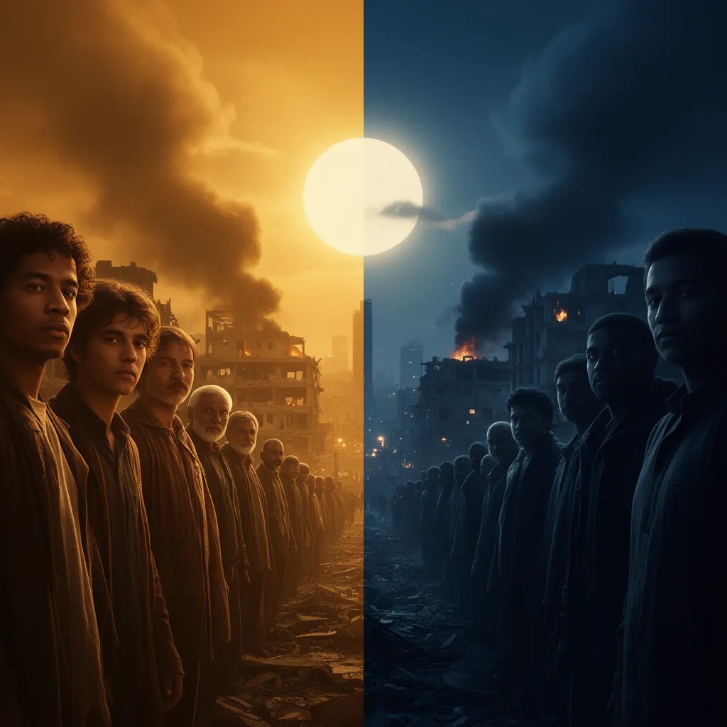 Güçlüler gündüzü alır zayıflar geceye karanlığa mahkûm edilirdi. Ezilen kısım gecede kalırdı.