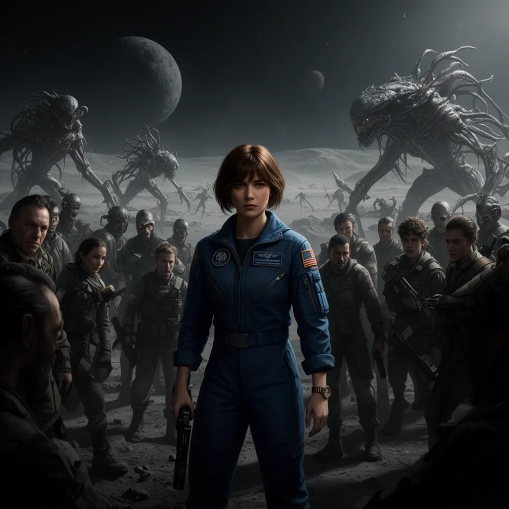 Ayın karanlık yüzündeki tarafta değişik canlılar insan ırkını istemiyor ve savaşa hazırlanıyorlar.