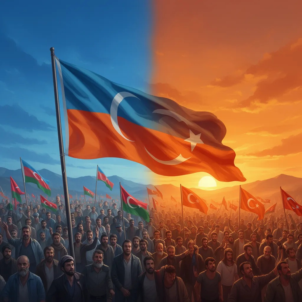 kimse bayrağın renginde anlaşamamış sabah mavi, öğlen turuncu, akşam biraz daha sıcak ton güncellemesi geliyor.