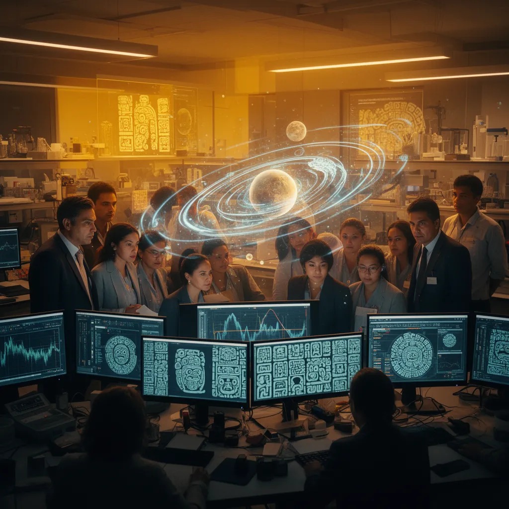 Sinyal antik Yucatek den geldiğini belirlediler ve araştırmalar hızlandı.