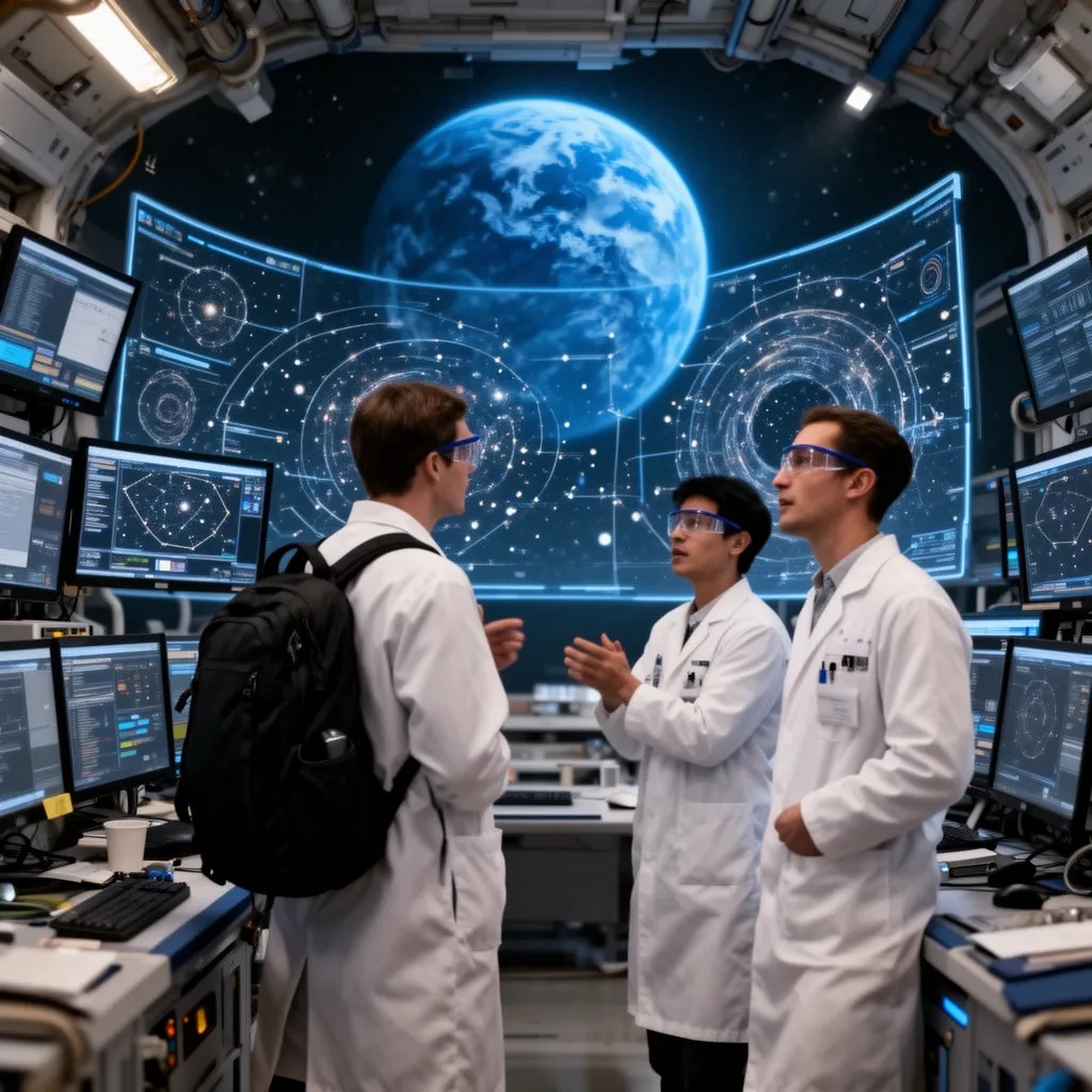 Projede yer alan en önemli bilim adamları, uzayda bir yerçekimi kaynağının mümkün olup olmadığını araştırmaya başladılar. Bil