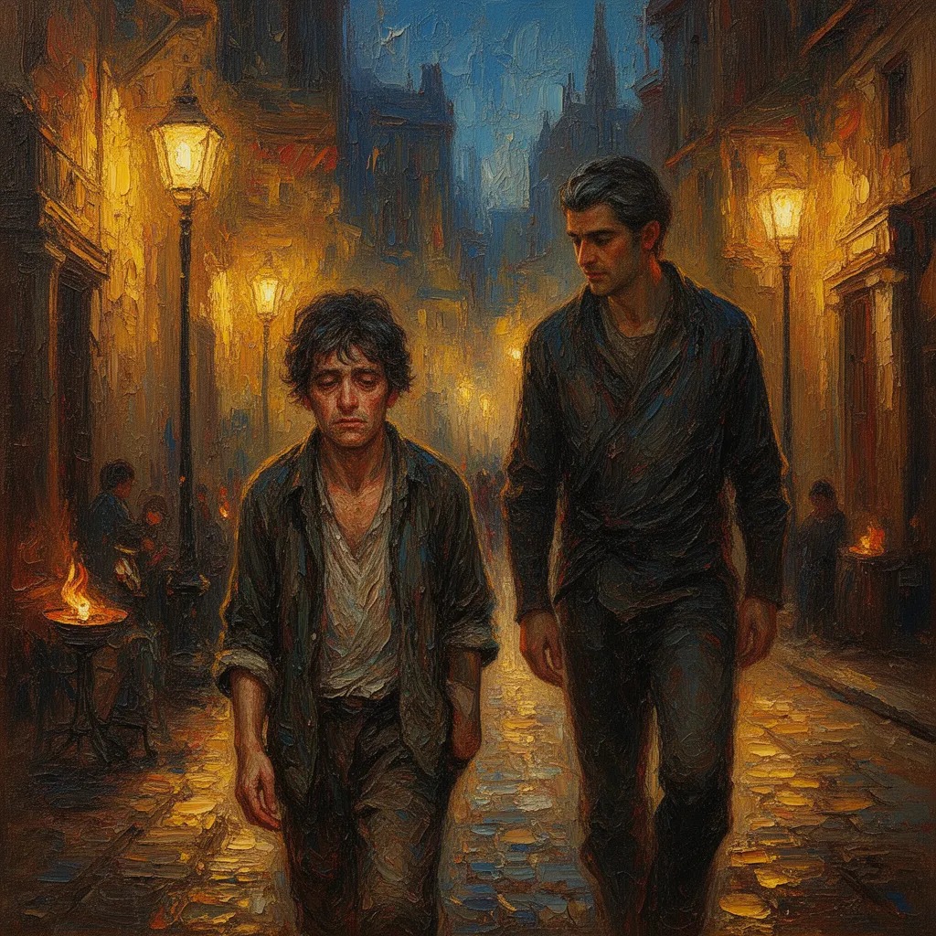 Mirror guides erased the shrinking and bewildered expressions on people's faces, leading them to their rightful path. Those w