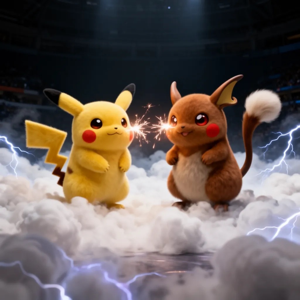 Enerji bulutları giderek artıyor, sahneyi tamamen kaplıyor. Birisi "Mewtwo geri döndü" diye bağırıyor, kimsenin cevap veremed