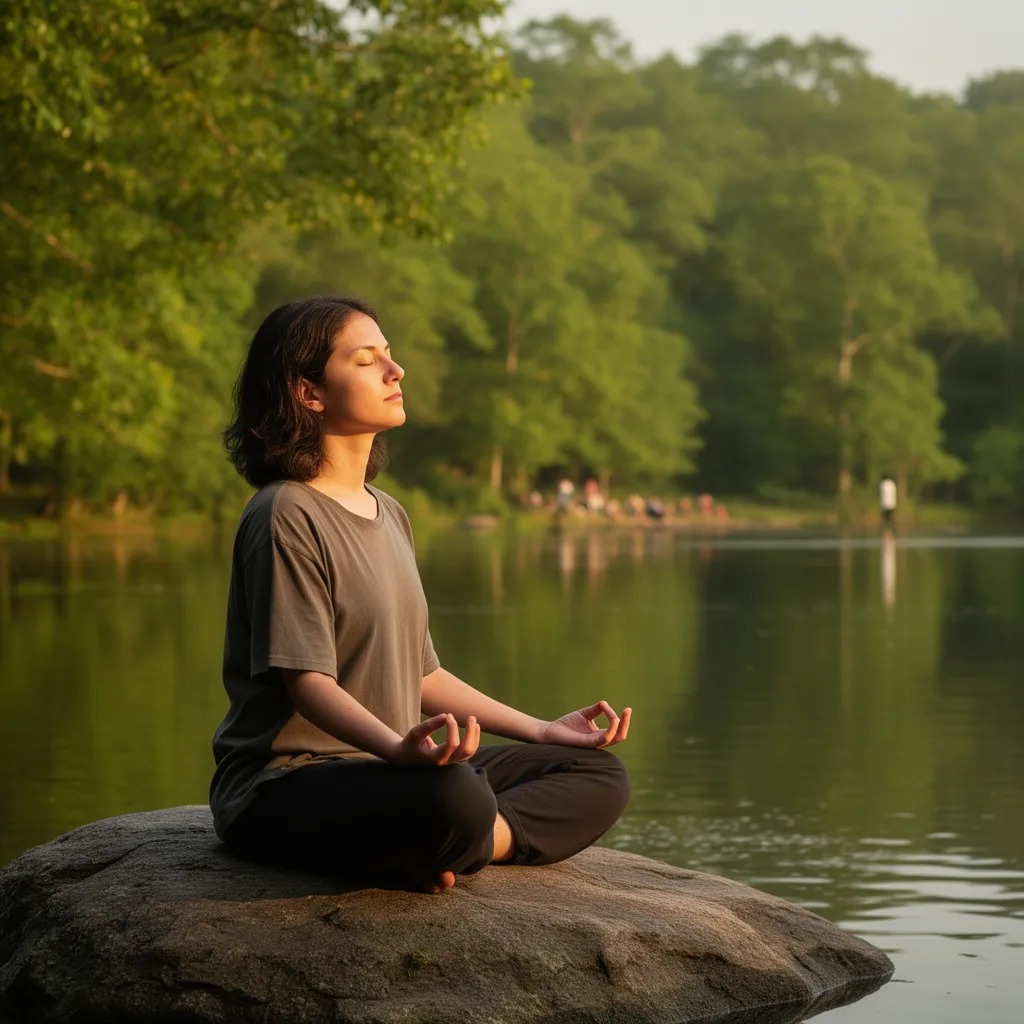 When you stop caring about people and events.