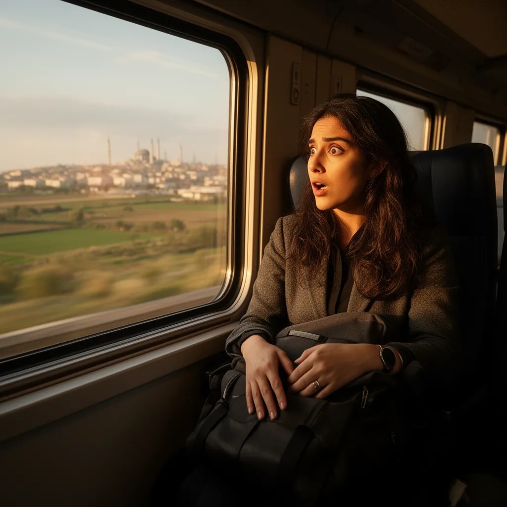 Çantamı alıp yola koyuluyorum. En hızlısından trene binip yolculuğa çıkıyorum. Son sürat hedefe varacağım. İstanbul bekle ben