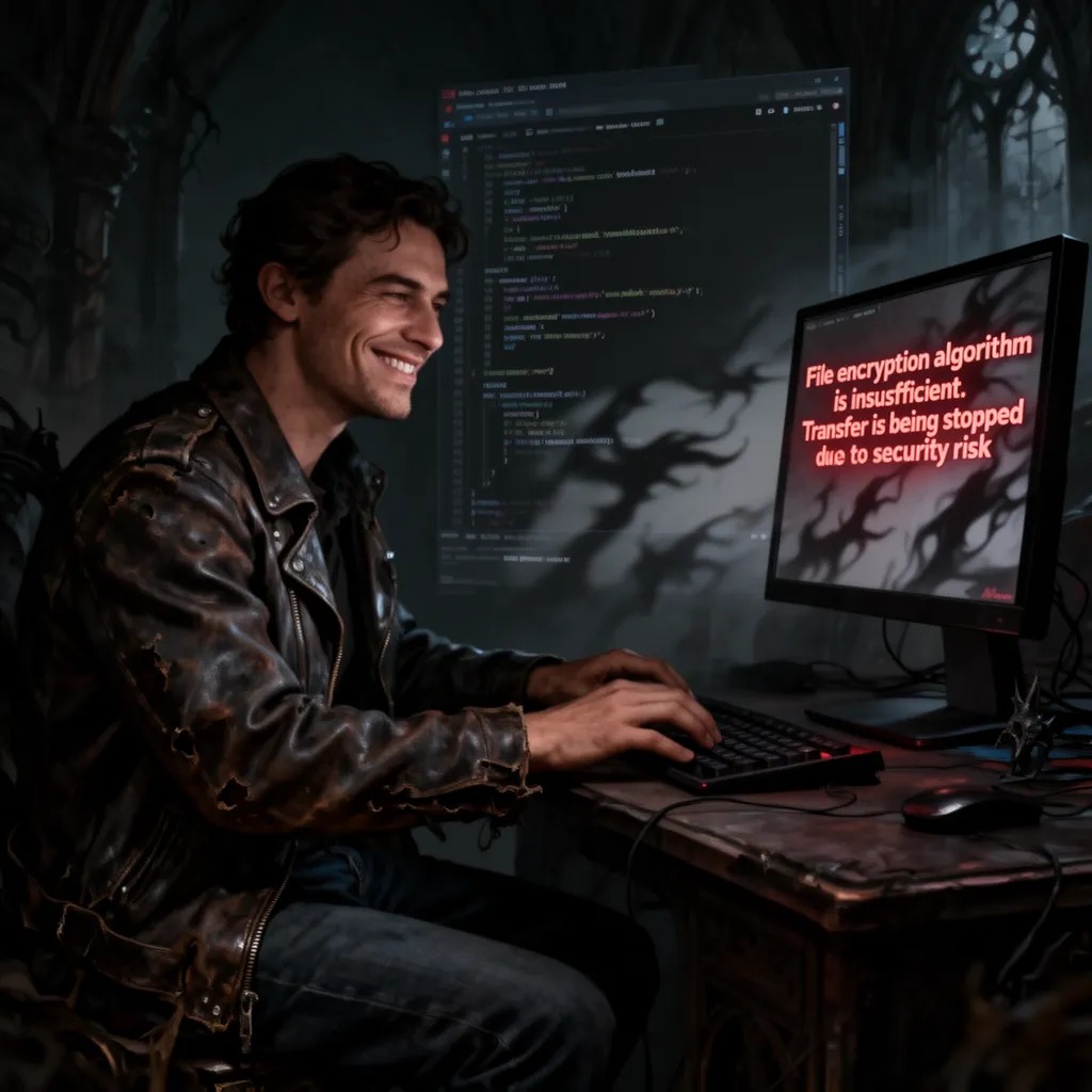 Uzman, ekranında beliren uyarıya gülümseyerek karşılık verdi: "Güvenlik riski? Sen de bilirsin, şirketin en büyük riski beni 