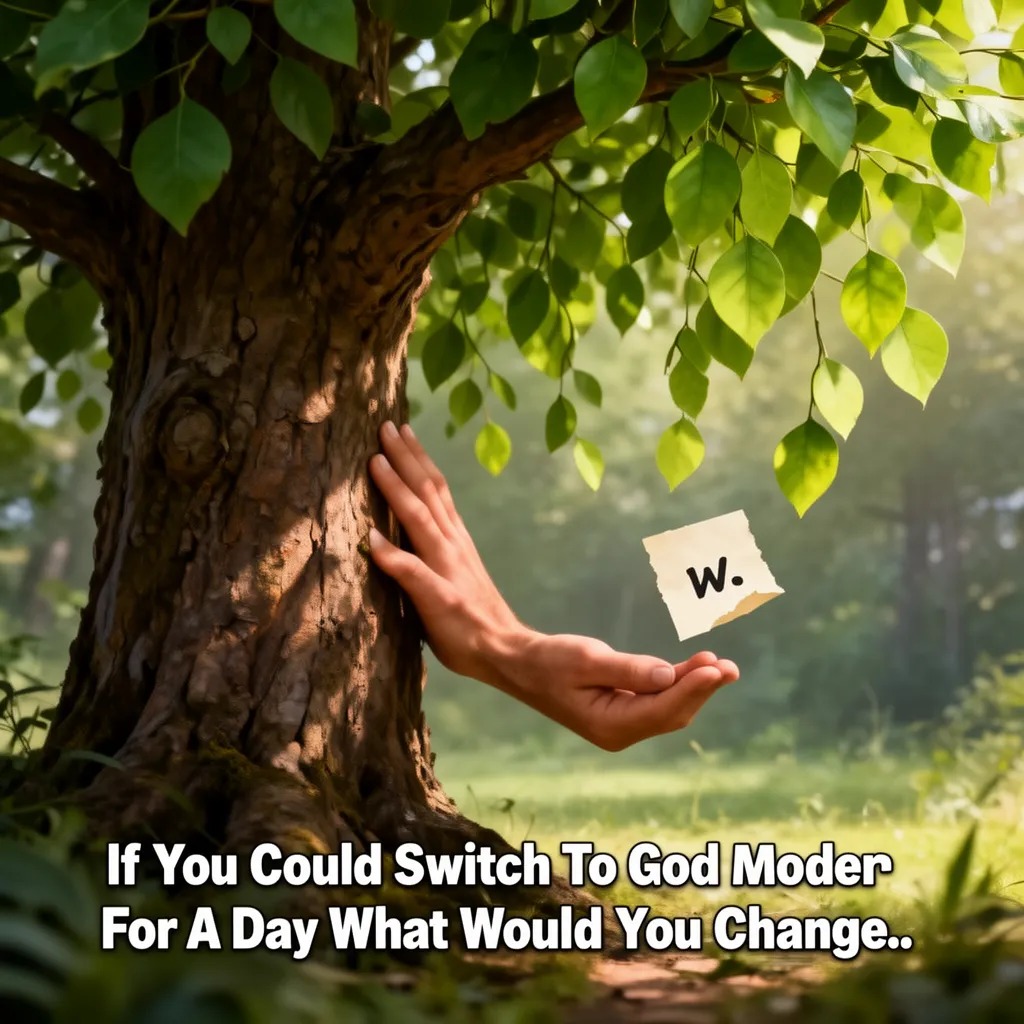 Tekir, bir düşünceyle ağaca yaklaşarak, bir elini ağaç gövdesine koydu. Ağaç, yapraklarını bir bir indirerek Tekir'in eline b