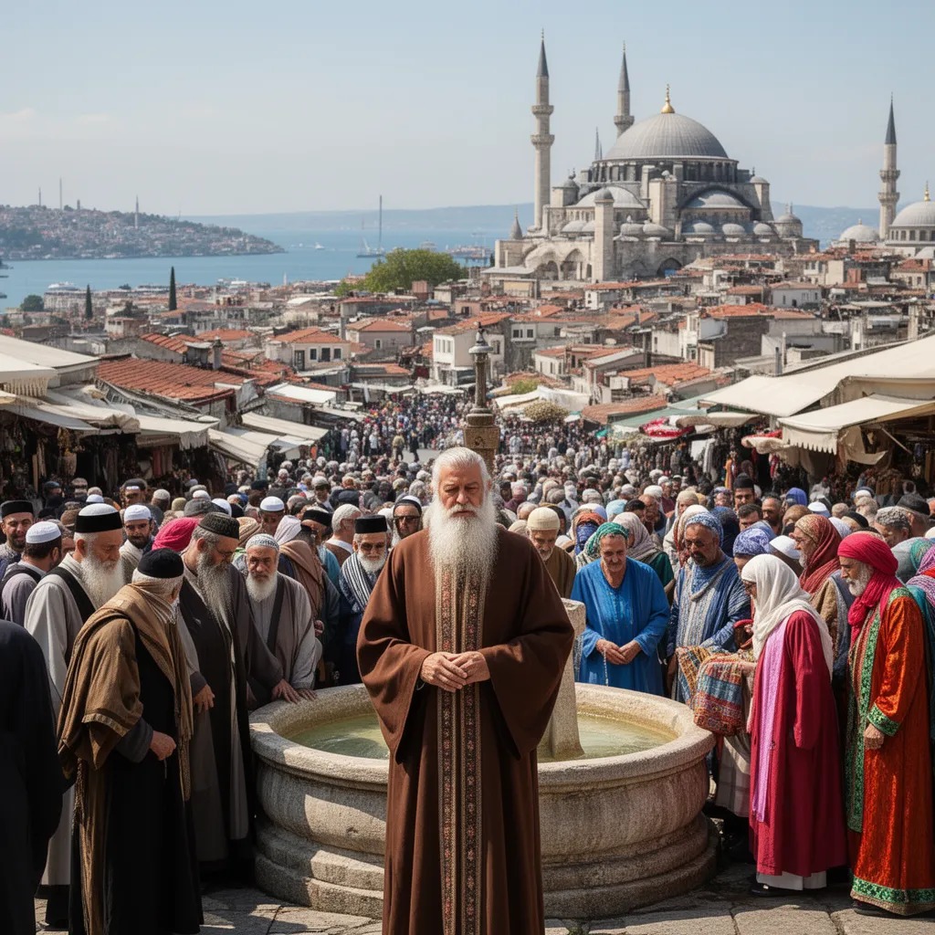 Dünyanın farklı bir tarihi akışına sahip olan bu alternatif dünyada, Ortadoğu'da daha fazla dinler ve mezhepler arasında çatı