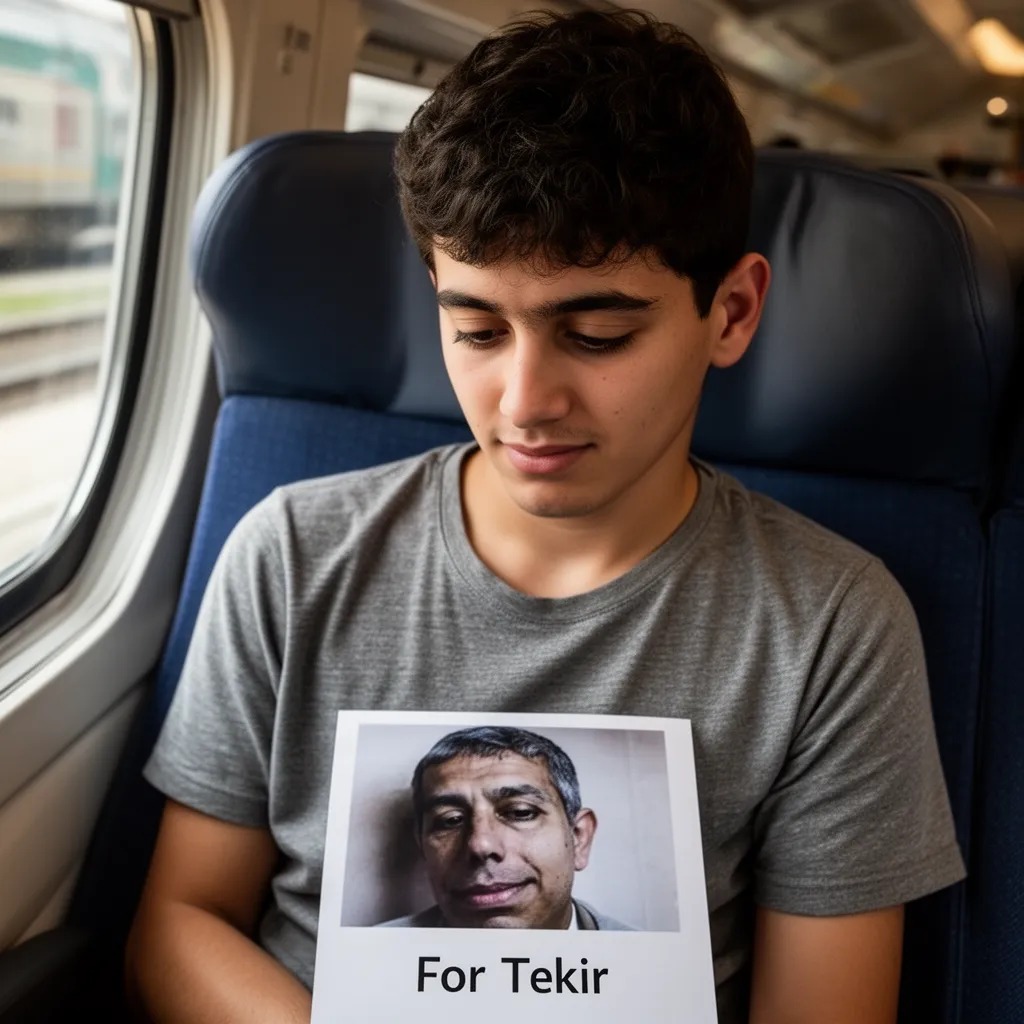 Trene binerken karşımdaki koltukta kimsesiz bir adamın fotoğrafını buluyorum. Aklıma takılan tek soru, fotoğrafın neden burad