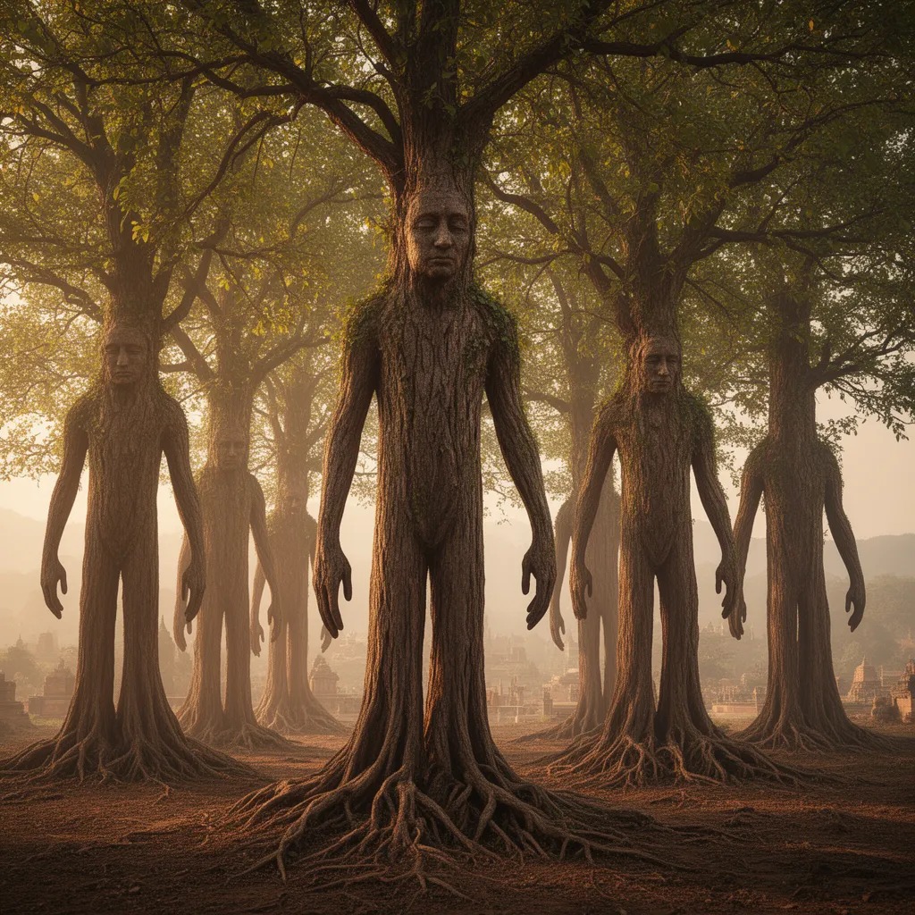 Bunun için ağaçlara ömür boyu süren bir uykuyu verdiler. Ama uyurken ağaçlar kendilerini çevreleyen dünyayı hala hissediyorla