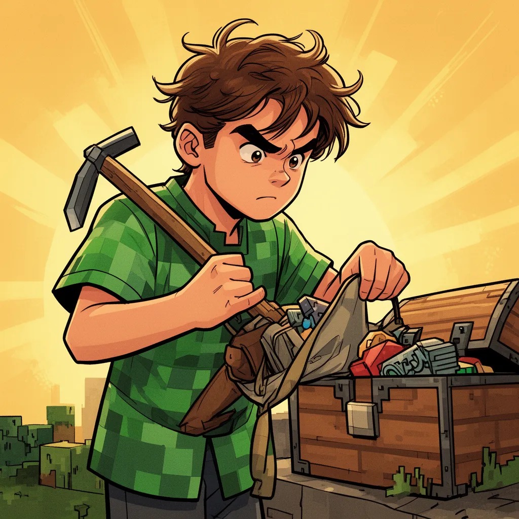 Çantasını hazırladı.