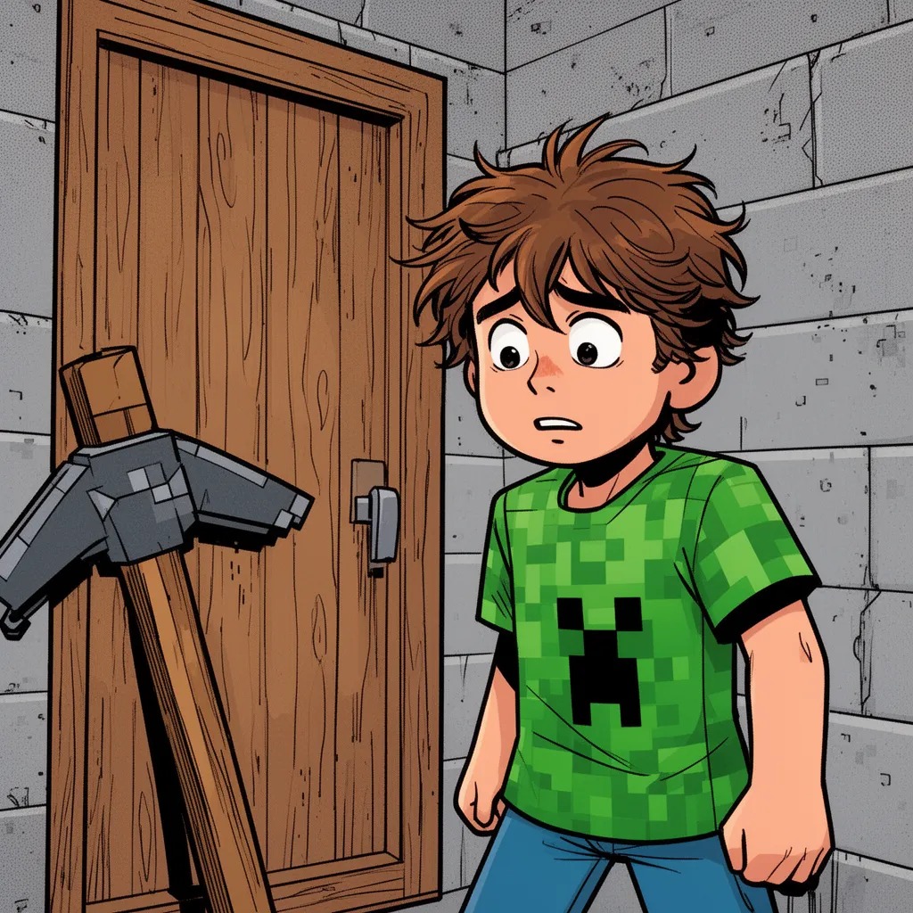 Arkadaşı Alex kapısını çaldı.