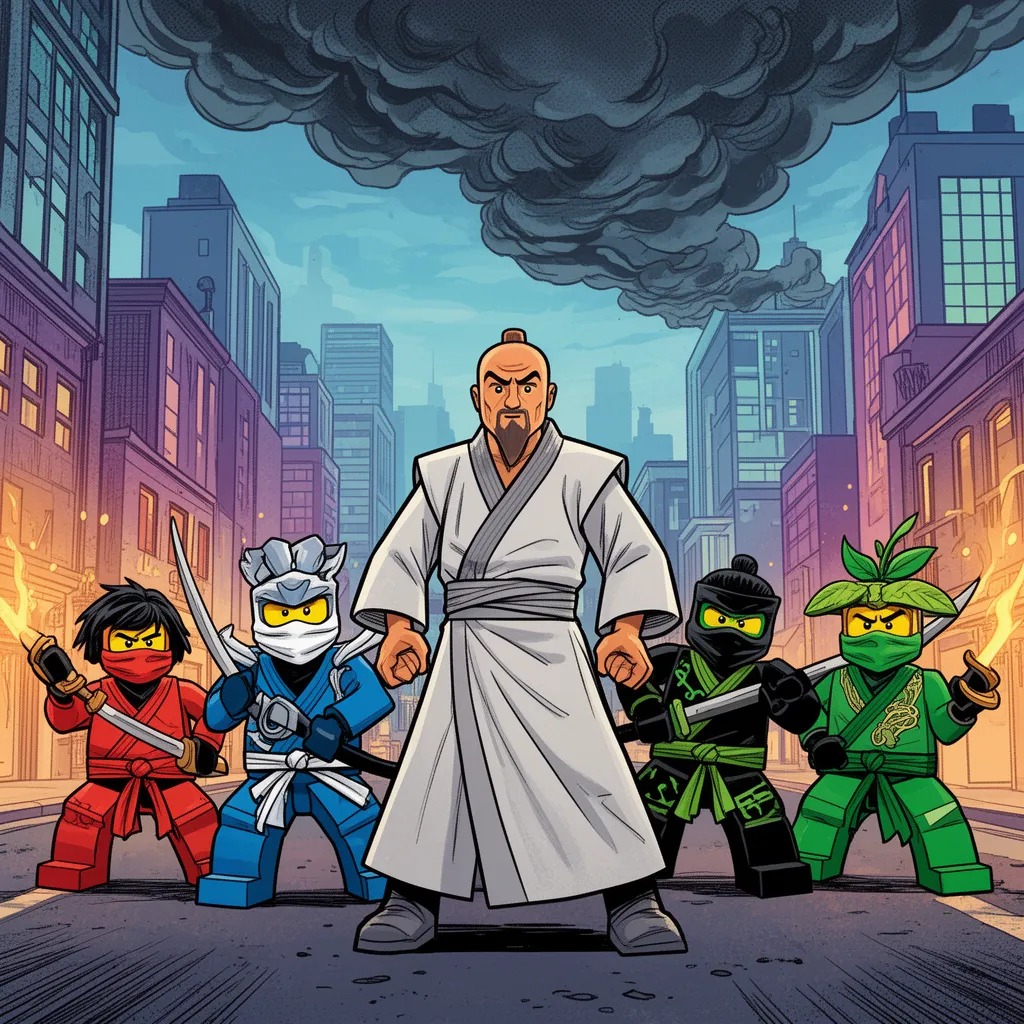 Umbra, ninjalara meydan okudu. “Siz ışığın çocuklarısınız, ama ben gölgelerin sonsuzluğuyum,” dedi. Onun sesi, köyün her köşe