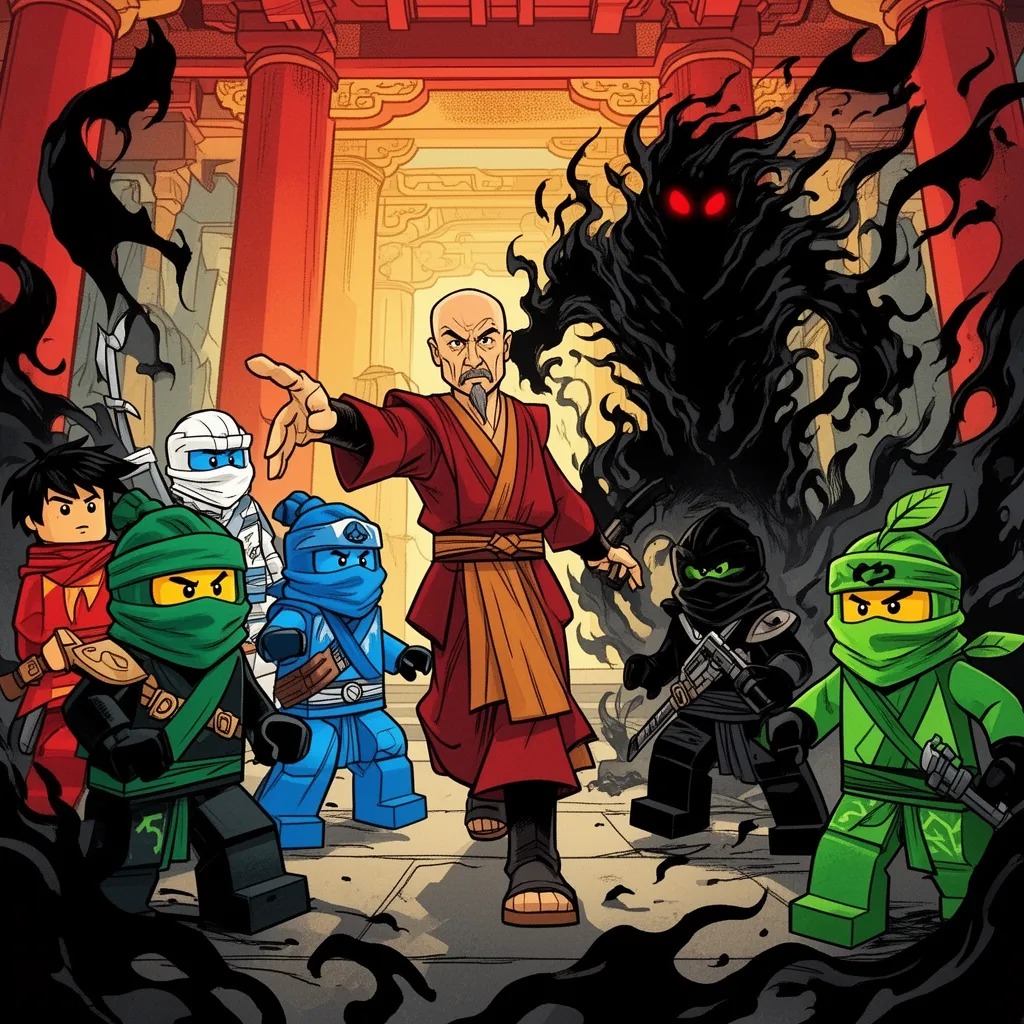 Umbra ortaya çıktı. “Siz birleşseniz bile, gölgeler sonsuzdur,” dedi. Onun gövdesi tamamen karanlıktan oluşuyordu. Gözleri kı