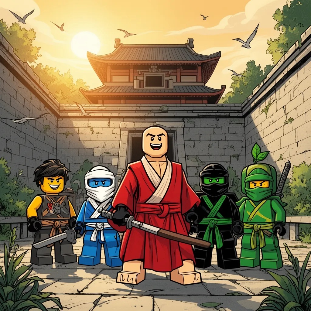 Ninjalar, Ninjago’nun koruducları olarak yollarına devam etti. Gölgeler yok olmuştu, ama umut her zaman vardı. Halk onları ka