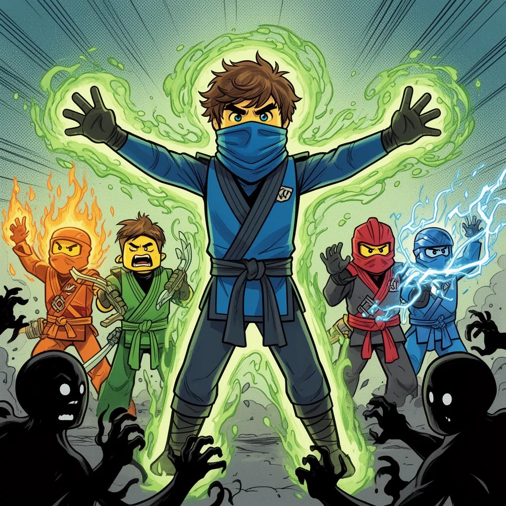 Lloyd, tüm güçleri birleştirmeye çalıştı. Enerjisi yeşil bir ışık olarak parladı. Umbra bu ışığı görünce geri çekildi. “Sen ı