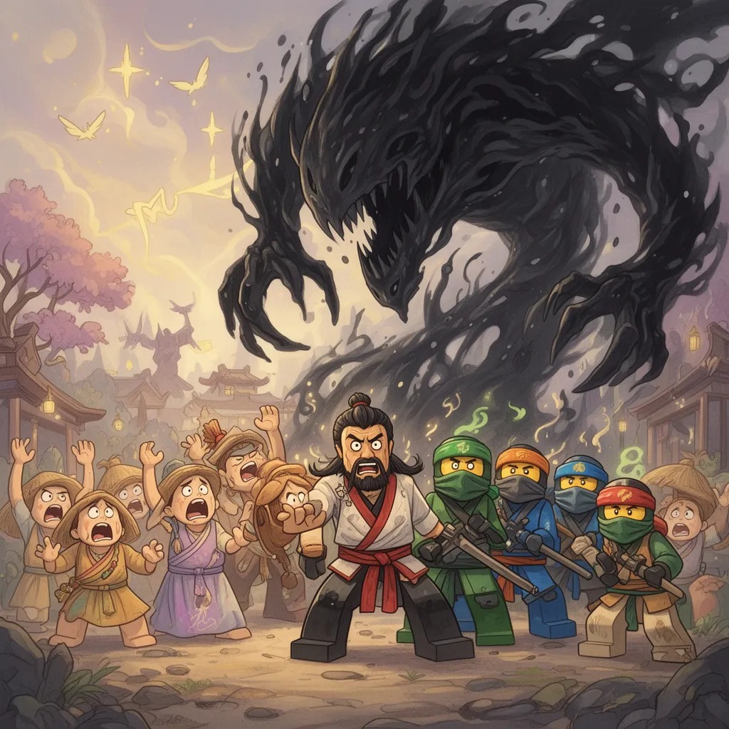 Umbra öfkeyle kükredi. “Siz beni küçümsüyorsunuz!” dedi. Gölgelerden yeni yaratıklar çağırdı. Bu yaratıklar devasa ve korkutu