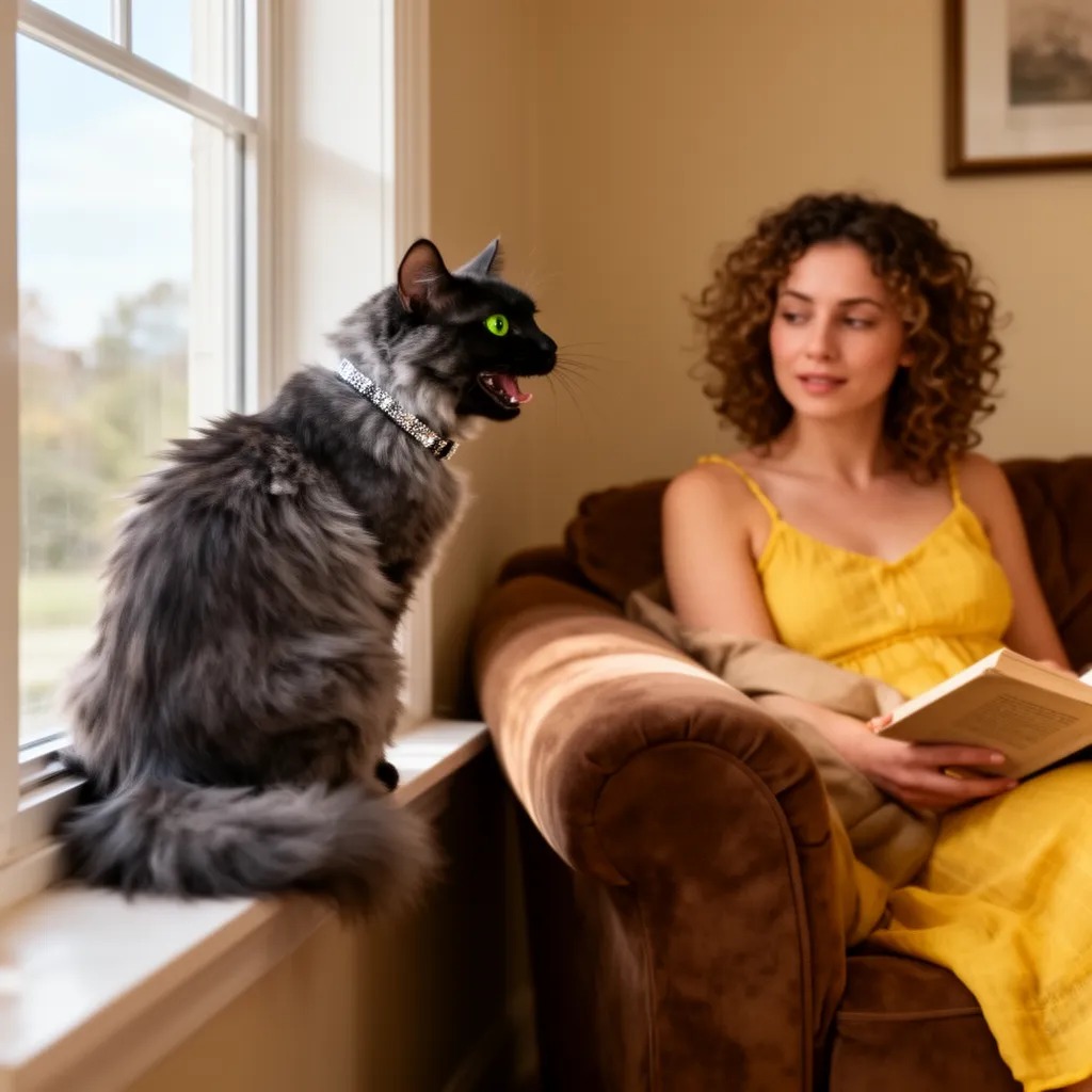 Hayal et: Kediler konuşsaydı.