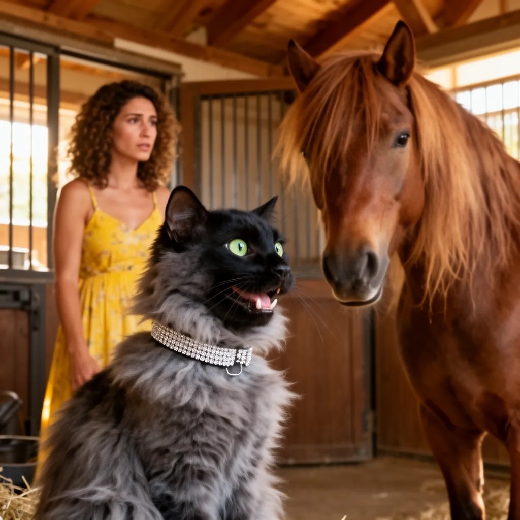 Benim kedim benimle konuşmazdı.