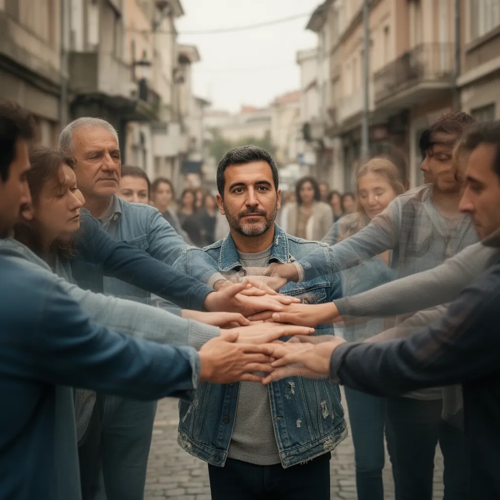 Bazı insanlara daha sıkı sarıl derdim.