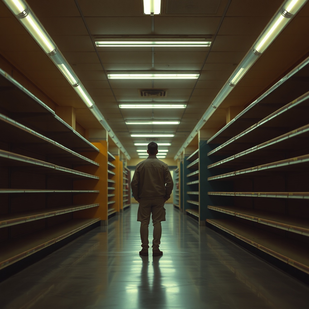 Rafları dolduran mıydı, yoksa yağmaya mı gelmişti? Son kalanlardan mıydı, yoksa son verenlerden mi?