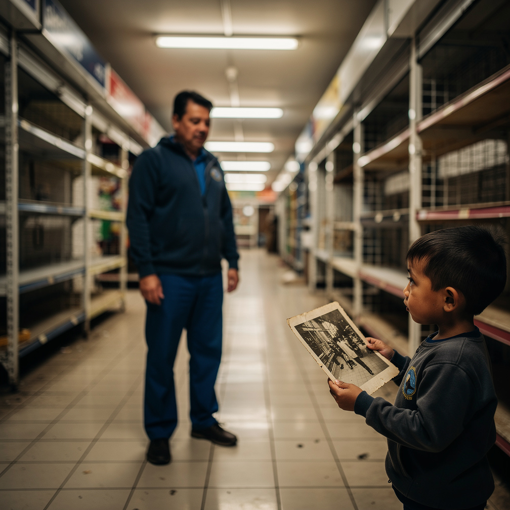 Bir çocuktu.
Elinde eski bir fotoğraf.
Seni gösteriyordu.
Ama fotoğraf 30 yıl öncesinden.
Nasıl mümkün?