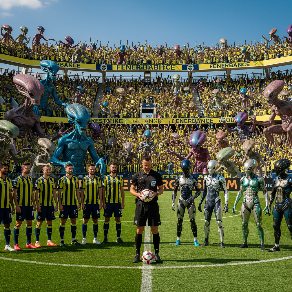 Hayal et: Uzaylılarla dünyalılar bir futbol maçı yapacak ve dünyayı Fenerbahçe temsil edecek. Sonuç ne olurdu, bana bunu anla
