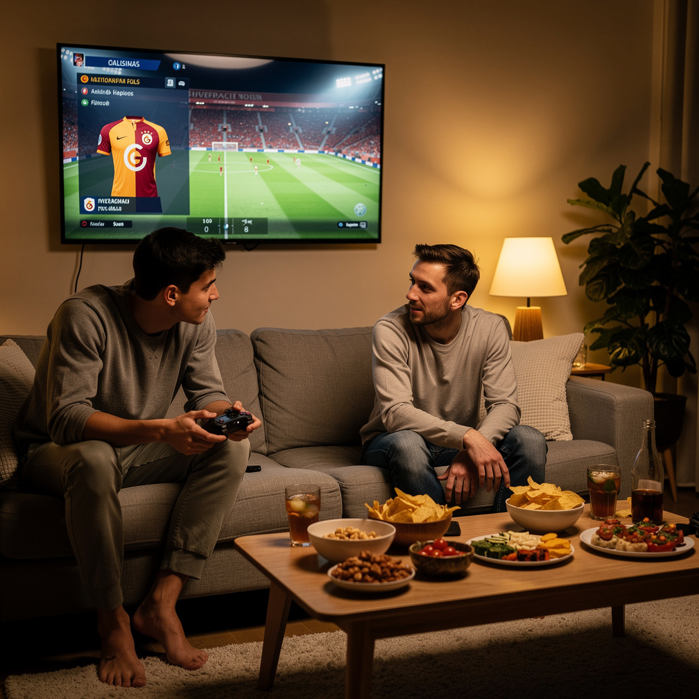 Hayal et: Arkadaşınla playstation oynuyorsun, sen Galatasarayı aldın, o ise Liverpool'u. Maç Liverpool'un sahasında.
