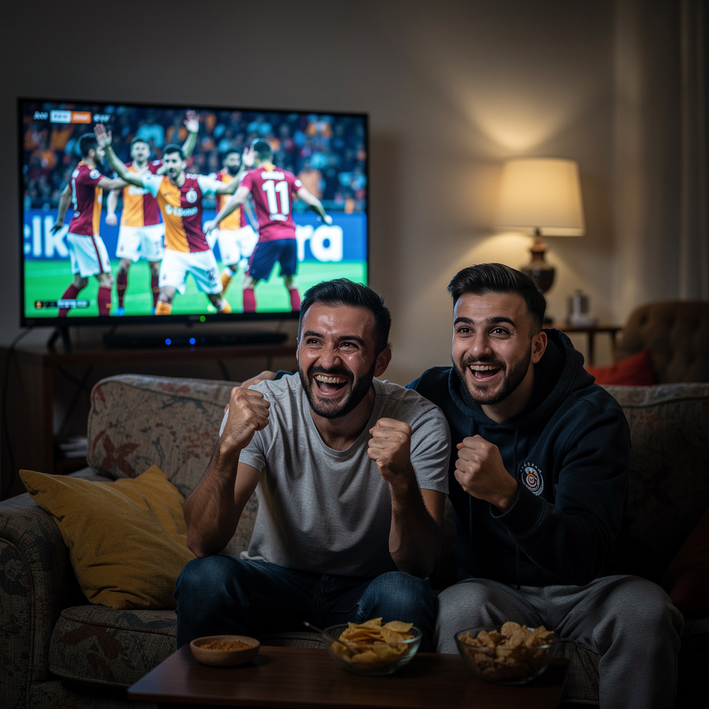 ama elektrikler kesilmiyor. 90+7'de Barış Alper soldan ceza sahasına sokuluyor ve golllllllll! Galatasaray çeyrek finalde!
