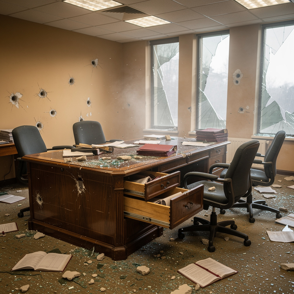 Hayal et: Kaymakamlık binasında silah sesleri birdenbire bir mucizeyi açıklasaydı.