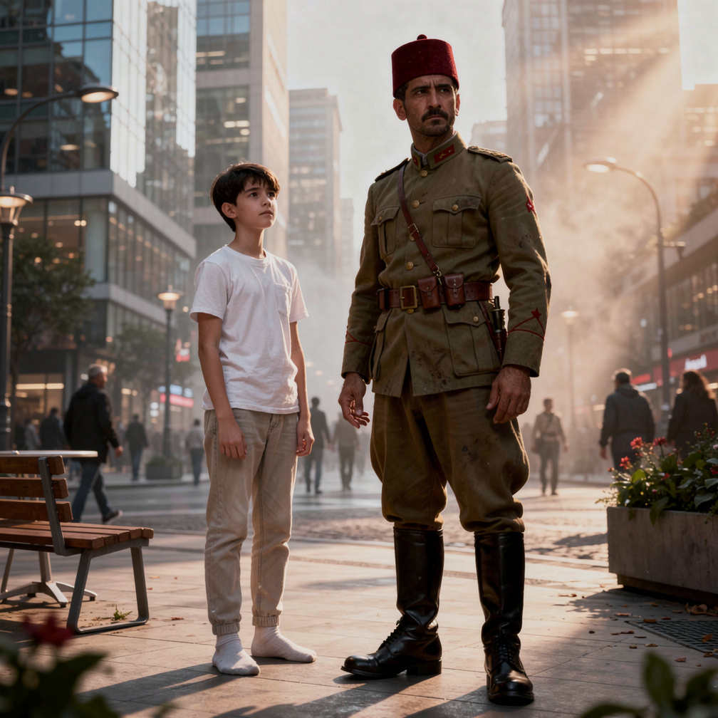 Etrafına bakıyorsun yaşadığımız hayat, sokaklar, insanlar, bağımsızlığımız.. hepsi bir hayalin eseri..