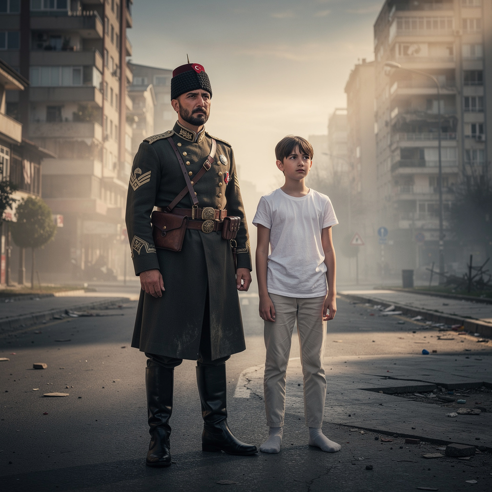 Sonra düşünüyorsun ya Mustafa Kemal Atatürk olmasaydı? Ya fedakar askerimiz olmasaydı?