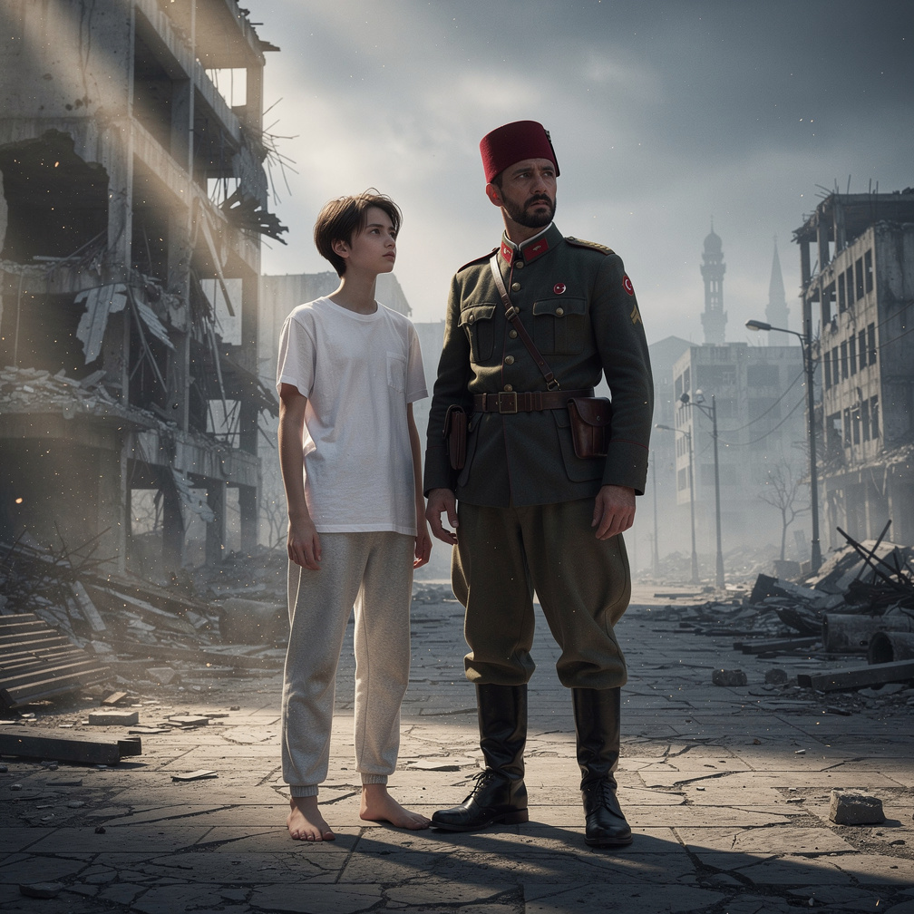 Ondan özür dilerdim, savaşarak kazandığı ülkemizin bu durumu için.