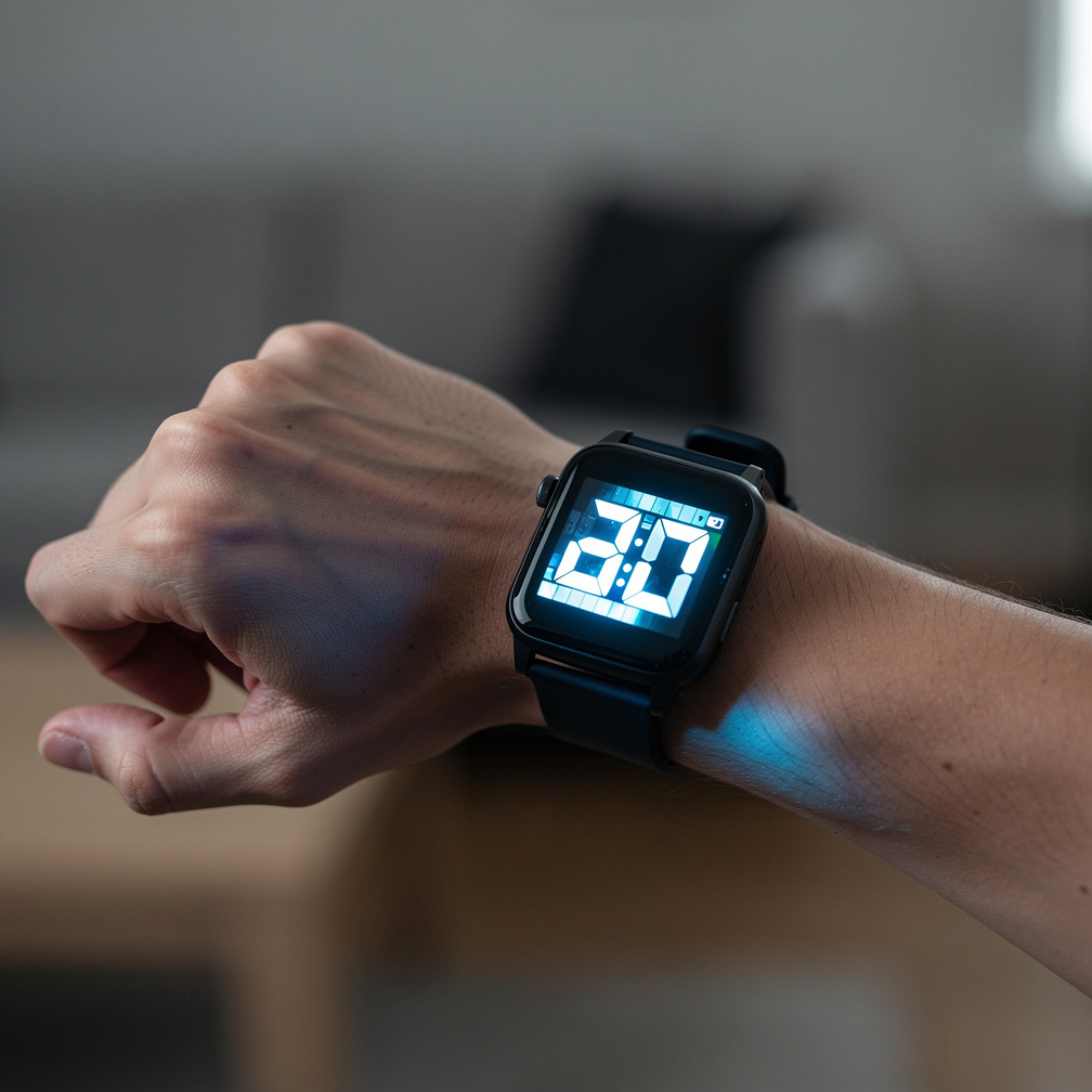 Hayal et: Yeni akıllı saatini eşleştirdiğinden beri tuhaf bildirimler alıyorsun, ama sonuncusu "Geliyorlar" diyor — saat yüzü