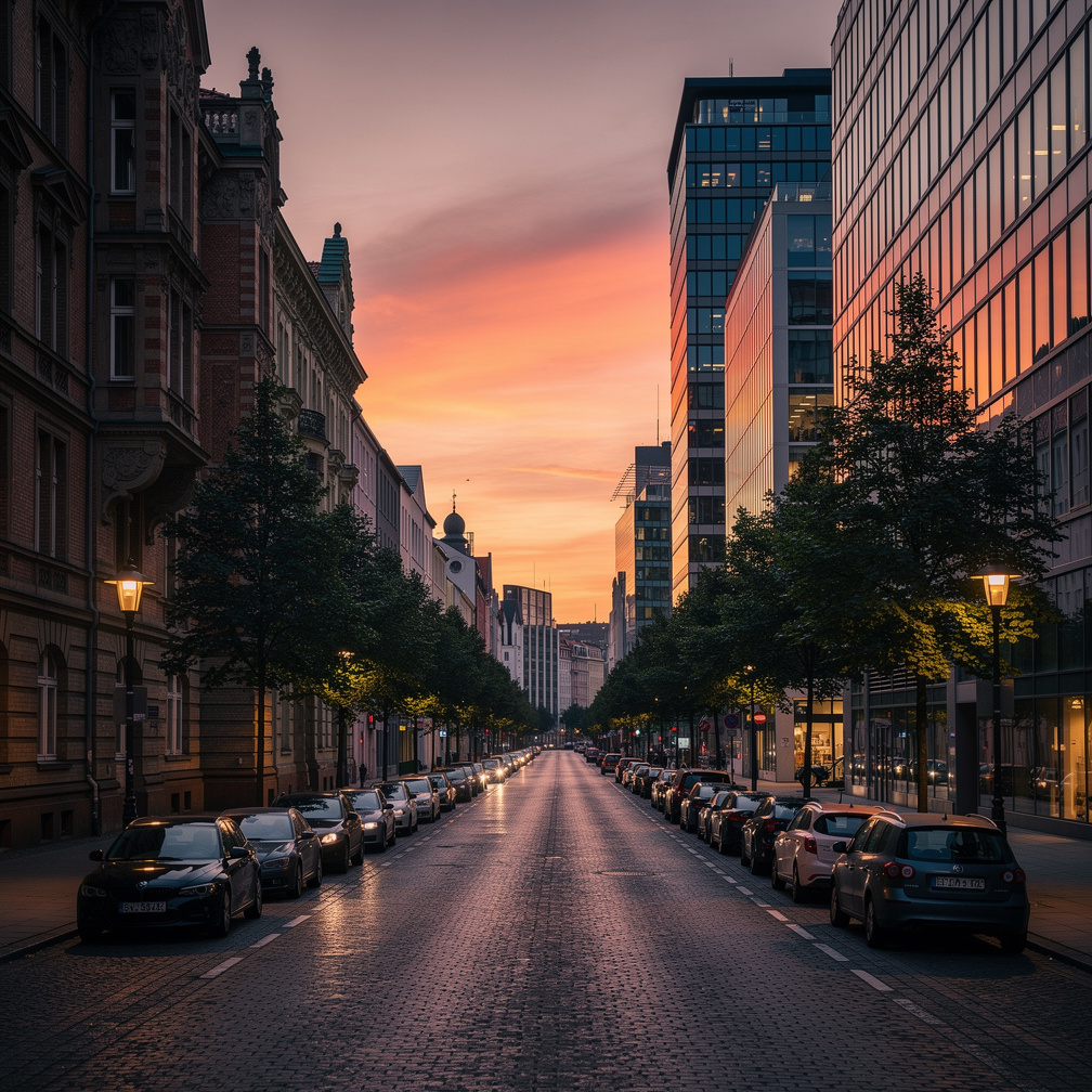 Hayal et: Berlin sokakdaki garip olaylar.