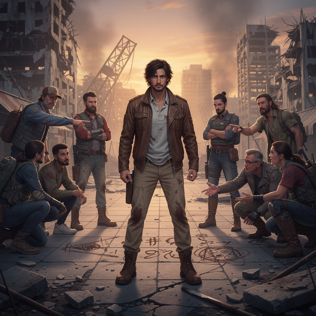 Niektórzy mówią "technologia".
Inni mówią "ziemia".
I rozpoczyna się pierwsza debata,
Nawet zanim nowe społeczeństwo zostanie