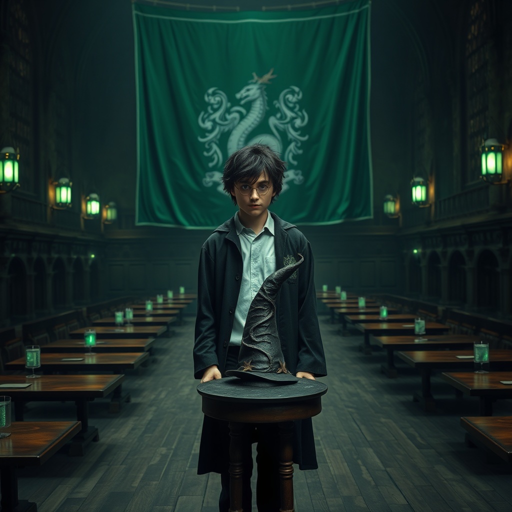 Ya Harry Potter Gryffindor seçilmek yerine Slytherin seçiseydi?