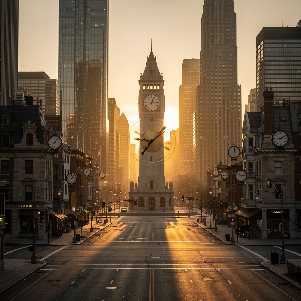 Hayal et: Güneş o sabah her zamanki gibi doğmuştu ama şehirdeki her saat, yelkovanı geriye doğru dönerek uyanmıştı.